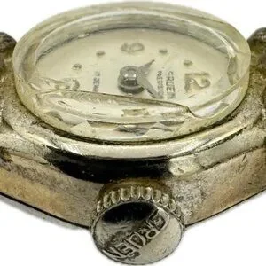 Vintage Gruen 17 Jewel Ladies Mechanical Wristwatch N225R Fancy w 2 Diamonds Vintage Gruen 17 Jewel Ladies Mechanical Wristwatch N225R  main image 2